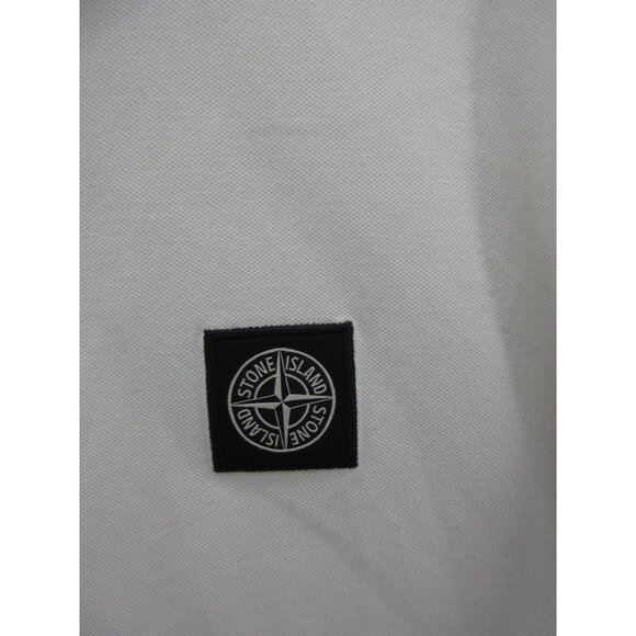 Stone Island Polo Shirt XL Pullover Slim Fit Stretch Classic Compass - Picture 4 of 15